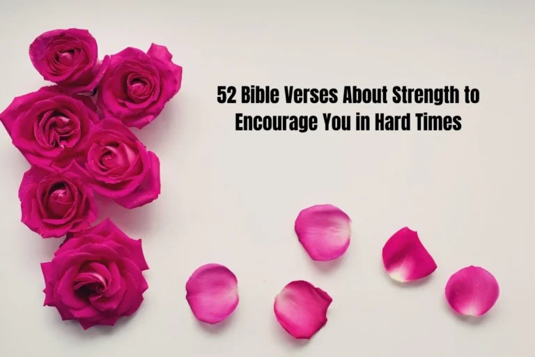 52 𝐵𝑖𝑏𝑙𝑒 𝑉𝑒𝑟𝑠𝑒𝑠 𝐴𝑏𝑜𝑢𝑡 𝑆𝑡𝑟𝑒𝑛𝑔𝑡ℎ 𝑡𝑜 𝐸𝑛𝑐𝑜𝑢𝑟𝑎𝑔𝑒 𝑌𝑜𝑢 𝑖𝑛 𝐻𝑎𝑟𝑑 𝑇𝑖𝑚𝑒𝑠