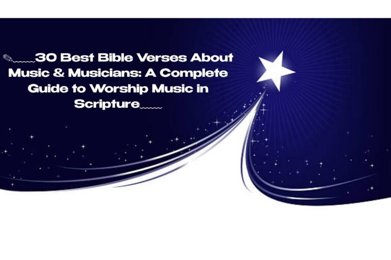 ✎﹏﹏30 Best Bible Verses About Music & Musicians: A Complete Guide to Worship Music in Scripture﹏﹏