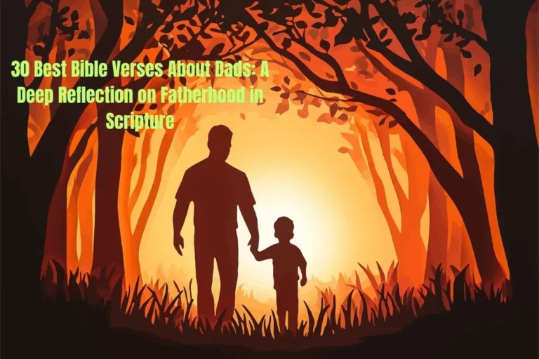 30 Best Bible Verses About Dads: A Deep Reflection on Fatherhood in Scripture