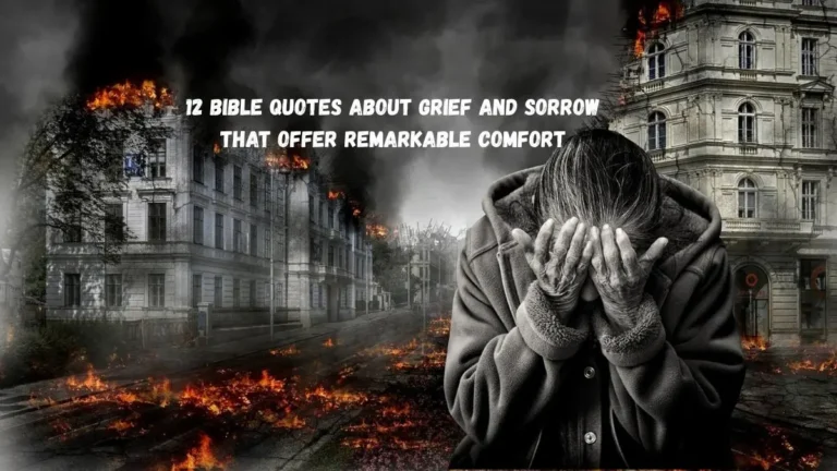 12 Bible Quotes About Grief and Sorrow That Offer Remarkable Comfort