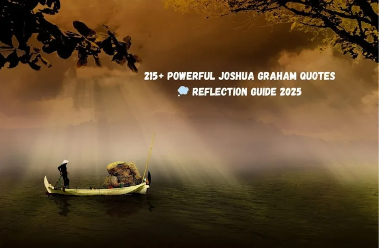 215+ Powerful Joshua Graham Quotes 💭 Reflection Guide 2025